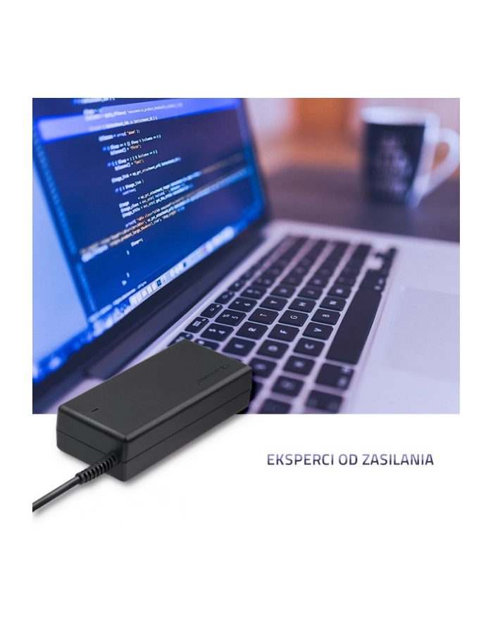 Qoltec Zasilacz do laptopa 90W | 19V | 4.74 A | 5.5x2.5 + kabel zasilający główny
