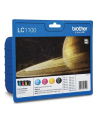 BROTHER Tusz LC1100VALBP=LC-1100VALBP  Zestaw CMYBk  LC1100C+LC1100M+LC1100Y+LC1100BK - nr 33