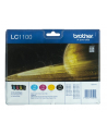 BROTHER Tusz LC1100VALBP=LC-1100VALBP  Zestaw CMYBk  LC1100C+LC1100M+LC1100Y+LC1100BK - nr 1