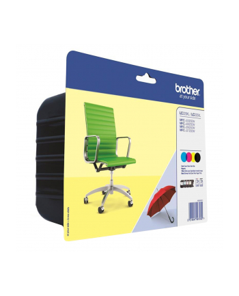 BROTHER Tusz LC229XLVALBP=LC-229XLVALBP  Zestaw CMYBk  LC229XLBK+LC225XLC+LC225XLM+LC225XLY