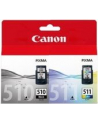 CANON Tusz PG-510/CL-511=PG510/CL511=2970B010  Zestaw Bk+Kolor  PG-510+CL-511 - nr 19