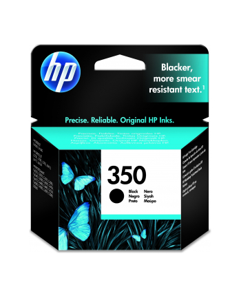 Hewlett-Packard HP Tusz Czarny HP350=CB335EE  200 str.  4.5 ml