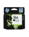 Hewlett-Packard HP Tusz Czarny HP704=CN692AE  480 str.  6 ml - nr 9