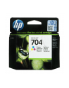 Hewlett-Packard HP Tusz Kolor HP704=CN693AE  200 str.  6 ml - nr 1