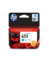 Hewlett-Packard HP Tusz Niebieski HP655=CZ110AE  600 str. - nr 24