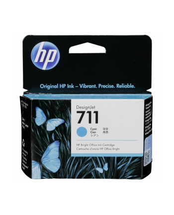 Hewlett-Packard HP Tusz Niebieski HP711=CZ130A  29 ml