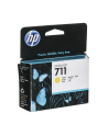 Hewlett-Packard HP Tusz Żółty HP711=CZ132A  29 ml - nr 12