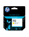 Hewlett-Packard HP Tusz Żółty HP711=CZ132A  29 ml - nr 22