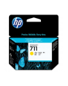 Hewlett-Packard HP Tusz Żółty HP711=CZ132A  29 ml - nr 27