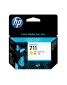 Hewlett-Packard HP Tusz Żółty HP711=CZ132A  29 ml - nr 4
