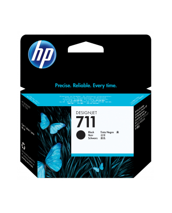 Hewlett-Packard HP Tusz Czarny HP711=CZ133A  80 ml