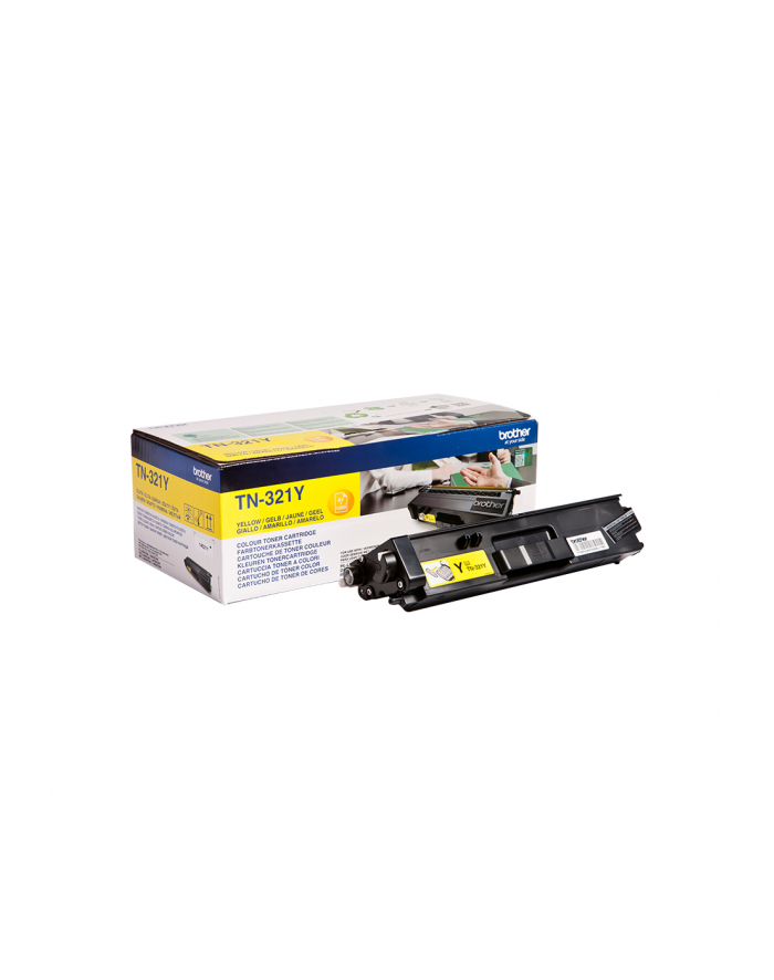 BROTHER Toner Żółty TN321Y=TN-321Y  1500 str. główny