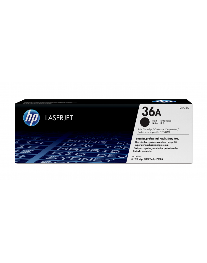 Hewlett-Packard HP Toner Czarny HP36A=CB436A  2000 str. główny