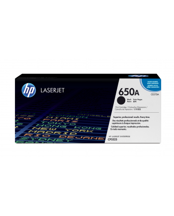 Hewlett-Packard HP Toner Czarny HP650A=CE270A  13500 str.