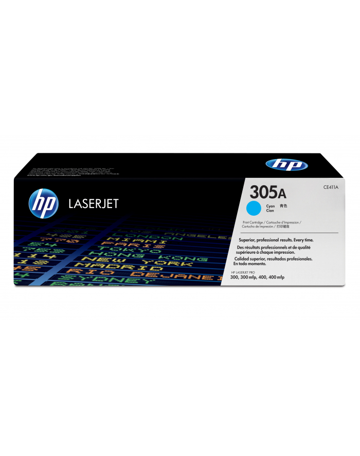 Hewlett-Packard HP Toner Niebieski HP305A=CE411A  2600 str. główny