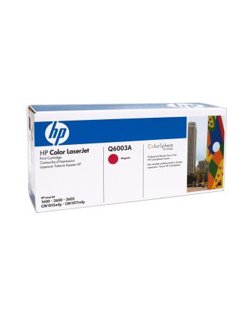 Hewlett-Packard HP Toner Czerwony HP124A=Q6003A  2000 str.