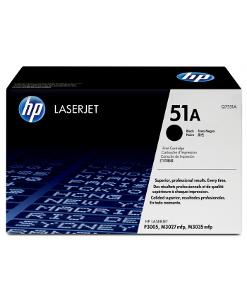 Hewlett-Packard HP Toner Czarny HP51A=Q7551A  6500 str. nr 2