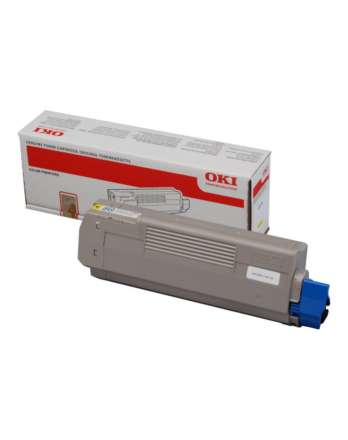 OKI Toner Żółty C610-TY=44315305=C610  6000 str. główny