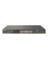 PLANET FGSW-1816HPS Switch 16xFEt PoE 802.3at 2xSFP - nr 16