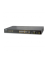 PLANET FGSW-1816HPS Switch 16xFEt PoE 802.3at 2xSFP - nr 19
