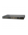 PLANET FGSW-1816HPS Switch 16xFEt PoE 802.3at 2xSFP - nr 9