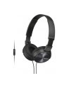 Sony Słuchawki handsfree, mikrofon MDR-ZX310AP black - nr 4