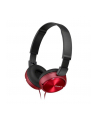 Sony Słuchawki handsfree, mikrofon MDR-ZX310AP Red - nr 7