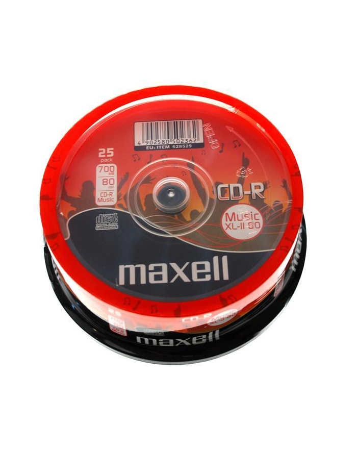CD-R MAXELL MUSIC 700MB XL II  CAKE 25 główny