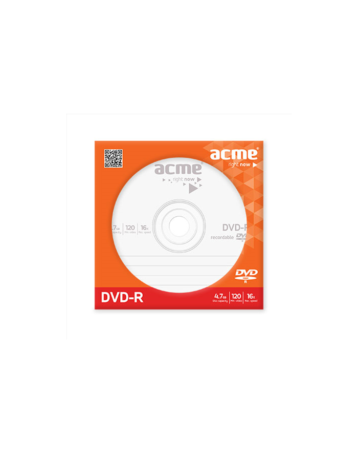 ACME EUROPE DVD-R ACME 120min/4,7 GB 16X koperta główny