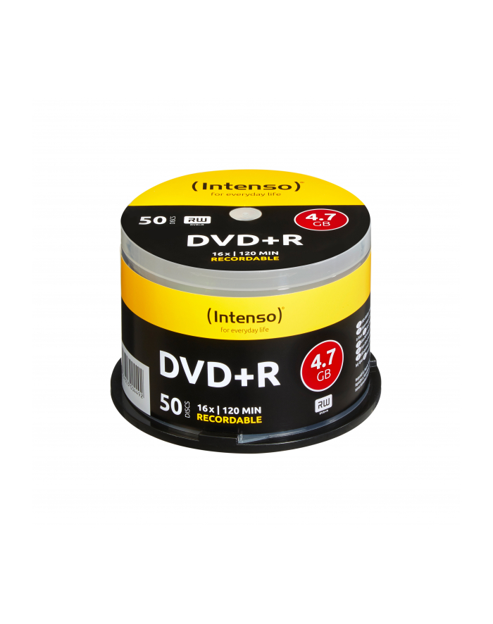 DVD+R INTENSO 4.7GB X16 (50 CAKE) główny