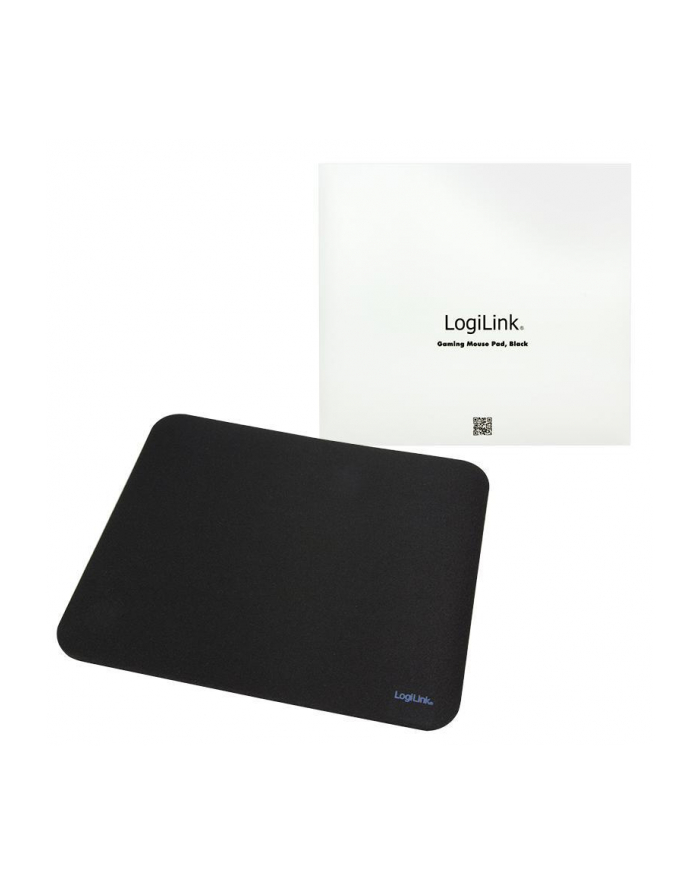 LogiLink Podkładka pod mysz dla graczy czarna główny