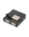 Hub USB 2.0 4-portowy, pasywny, czarny, DIGITUS - nr 46