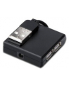 Hub USB 2.0 4-portowy, pasywny, czarny, DIGITUS - nr 4
