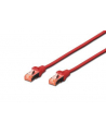 DIGITUS Professional Patch cord DIGITUS S/FTP kat. 6 2m LSOH czerwony - nr 1