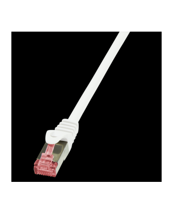 Patchcord LogiLink CQ2011S CAT.6 S/FTP 0,25m, biały