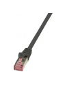 Patchcord LogiLink CQ2013S CAT.6 S/FTP 0,25m, czarny - nr 8