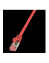 Patchcord LogiLink CQ2044S CAT.6 S/FTP 1,50m, czerwony - nr 2