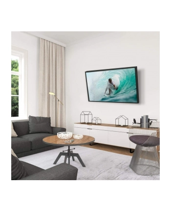 Techly Uchwyt ścienny do TV LCD/LED/PDP dwuprzegubowy 19-37'' 25 kg VESA czarny