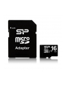 SILICON POWER 16GB, MICRO SDHC, CLASS 10 WITH SD ADAPTER - nr 24