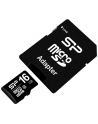 SILICON POWER 16GB, MICRO SDHC, CLASS 10 WITH SD ADAPTER - nr 33