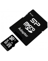 SILICON POWER 16GB, MICRO SDHC, CLASS 10 WITH SD ADAPTER - nr 37