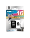 SILICON POWER 16GB, MICRO SDHC, CLASS 10 WITH SD ADAPTER - nr 24
