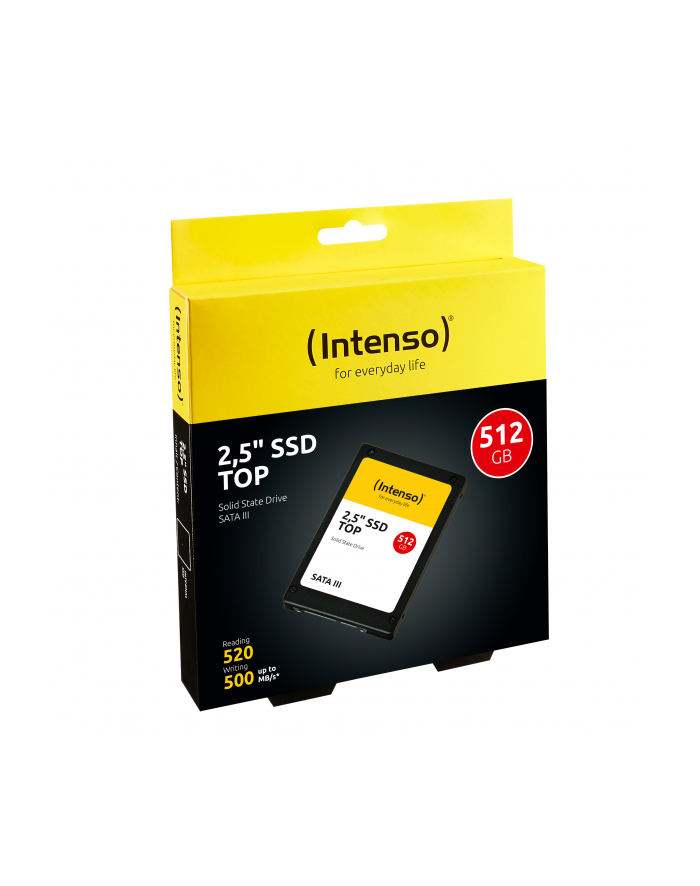DYSK SSD WEWNĘTRZNY INTENSO 512GB SATA III 2.5” TOP główny