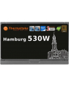 PSU 530W Thermaltake Hamburg, 80plus/12CM/6+2 pin/ PCI-E*1, 3 Jahre Garantie - nr 28