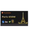 PSU  650W Thermaltake Paris, 80plus/14CM/6+2 pin/ PCI-E*2, 5 Jahre Garantie - nr 31