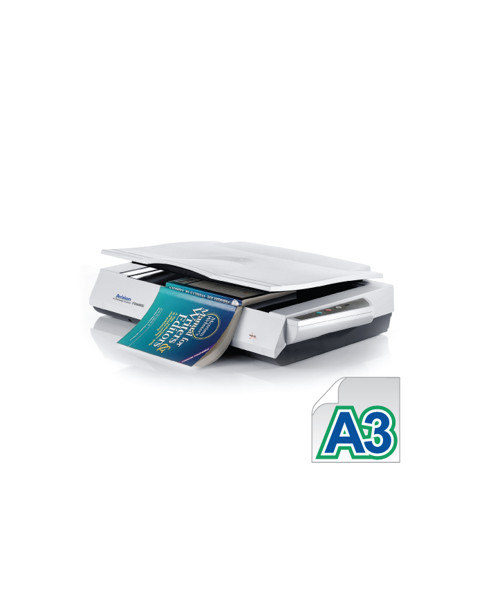 Scan Avision FB 6280E A3 Ohne Acrobat, USB, 600dpi, 24bit, 60S./Min. główny