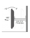 Techly Uchwyt ścienny do TV LCD/LED/PDP 23-55'' 50kg VESA pełna regulacja czarny - nr 3