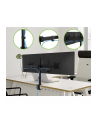 Techly Podwójne ramię do monitora LED/LCD 13-27'' 2x10kg regulowane czarne - nr 42