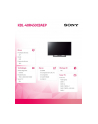 SONY KDL-40R450C 40'' (102cm) Full HD LED TV/ DVB-T/T2/C/S/S2/  2xUSB, 2xHDMI/ 100Hz/ Black - nr 11