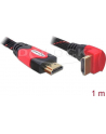 Delock Kabel High Speed HDMI Ethernet HDMI A męskie > HDMI A męskie kątowy 1m - nr 14